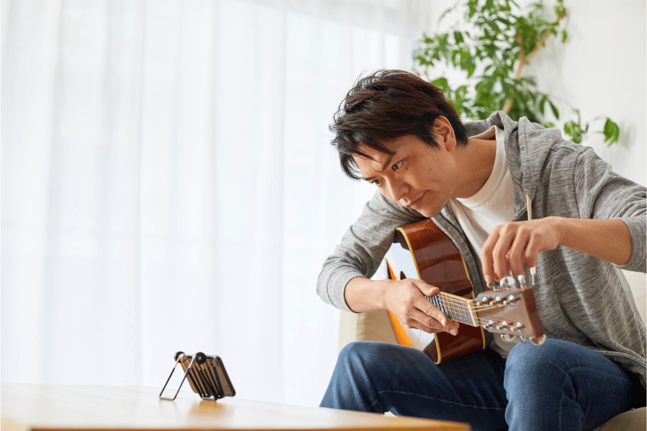 Kuinka kitara viritetään